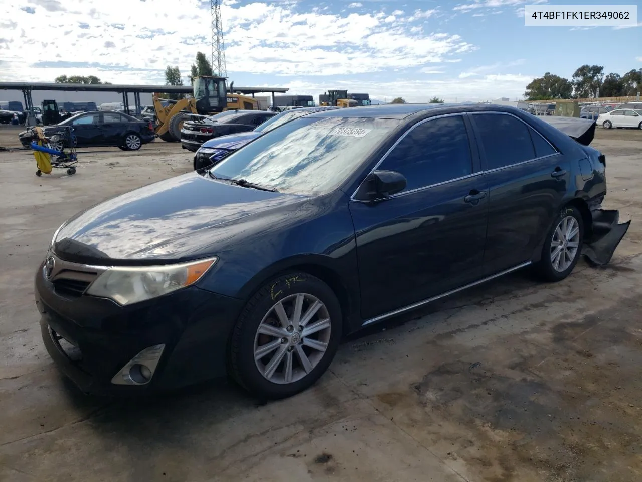 2014 Toyota Camry L VIN: 4T4BF1FK1ER349062 Lot: 72375254