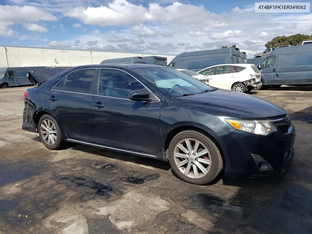 2014 Toyota Camry L VIN: 4T4BF1FK1ER349062 Lot: 72375254