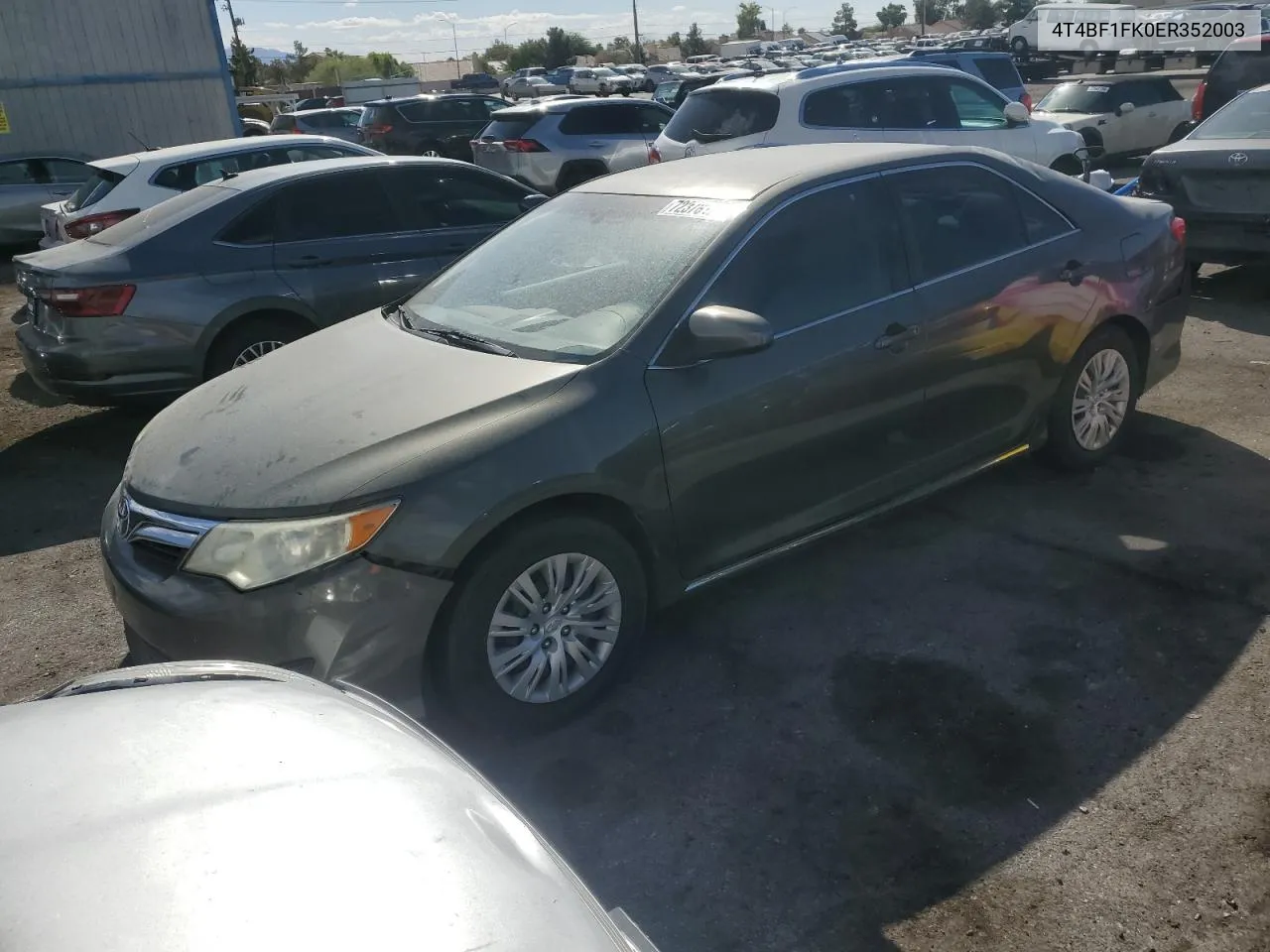 4T4BF1FK0ER352003 2014 Toyota Camry L