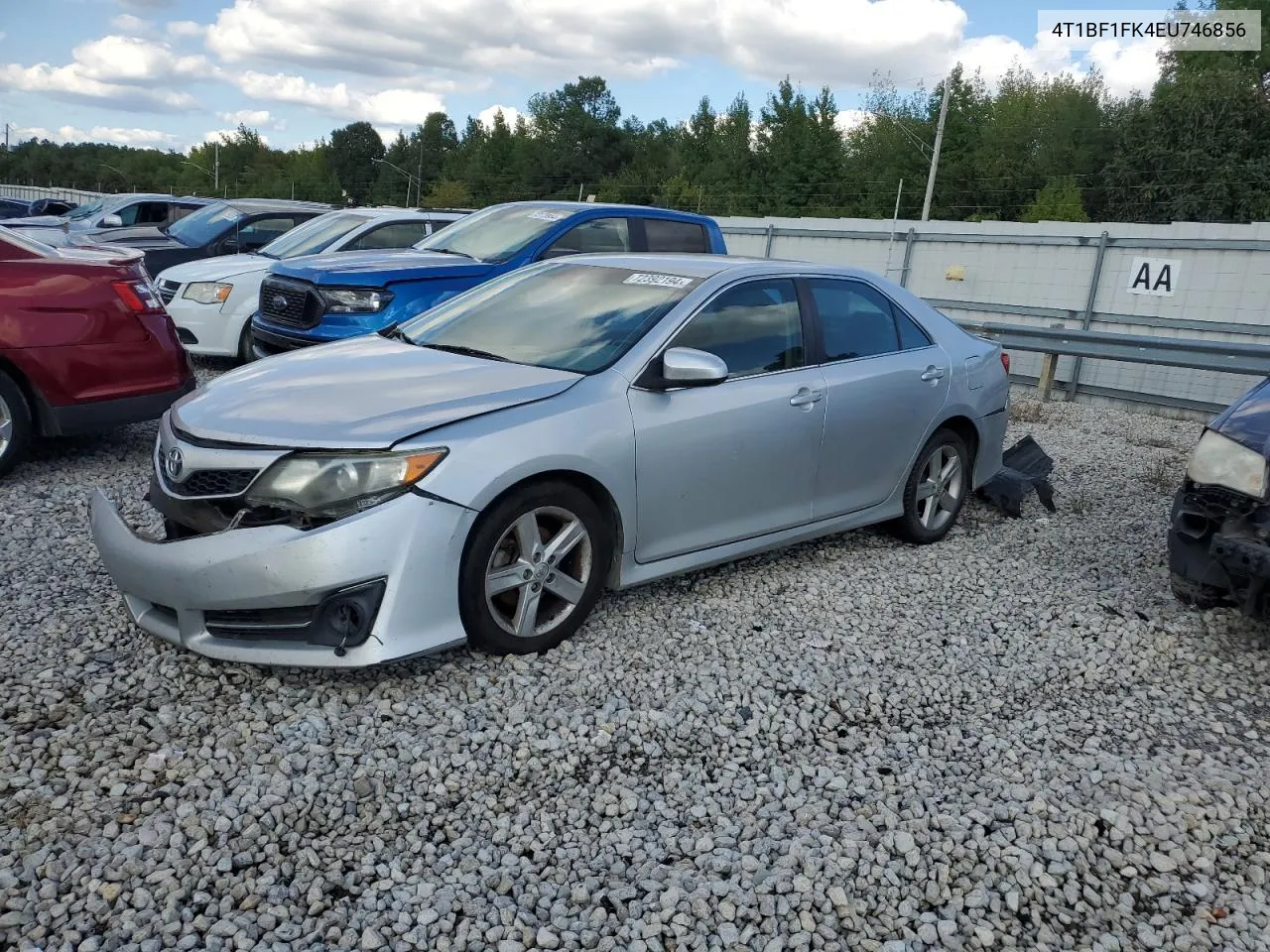 2014 Toyota Camry L VIN: 4T1BF1FK4EU746856 Lot: 72392194