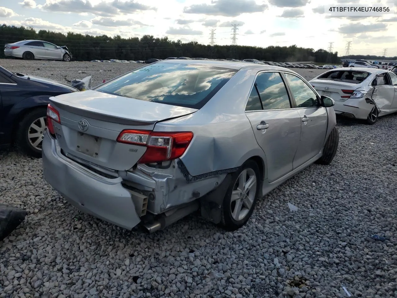 2014 Toyota Camry L VIN: 4T1BF1FK4EU746856 Lot: 72392194