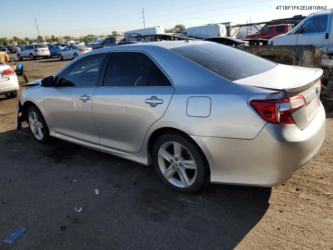 2014 Toyota Camry L VIN: 4T1BF1FK2EU810862 Lot: 72400404