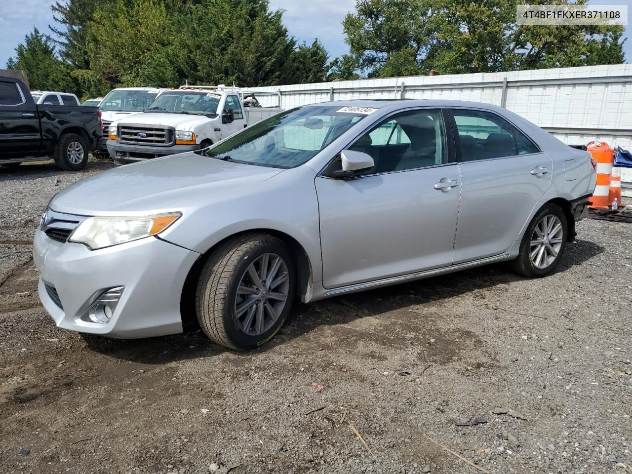 2014 Toyota Camry L VIN: 4T4BF1FKXER371108 Lot: 72405134