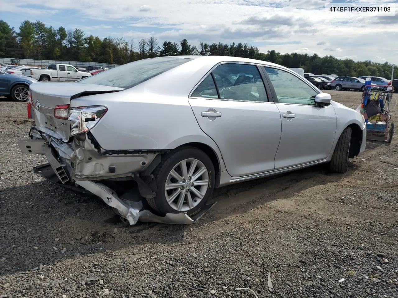 2014 Toyota Camry L VIN: 4T4BF1FKXER371108 Lot: 72405134