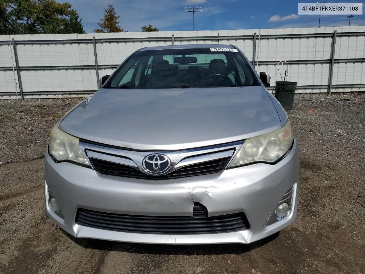 4T4BF1FKXER371108 2014 Toyota Camry L