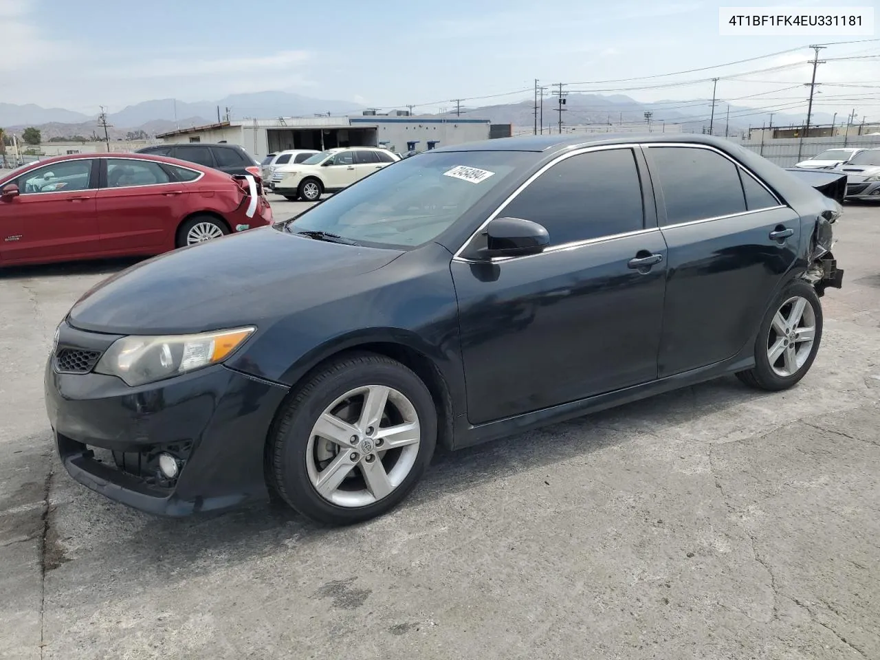 2014 Toyota Camry L VIN: 4T1BF1FK4EU331181 Lot: 72454894