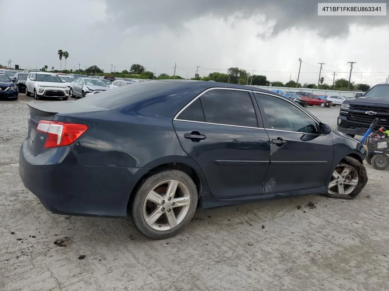 2014 Toyota Camry L VIN: 4T1BF1FK8EU863341 Lot: 72456234