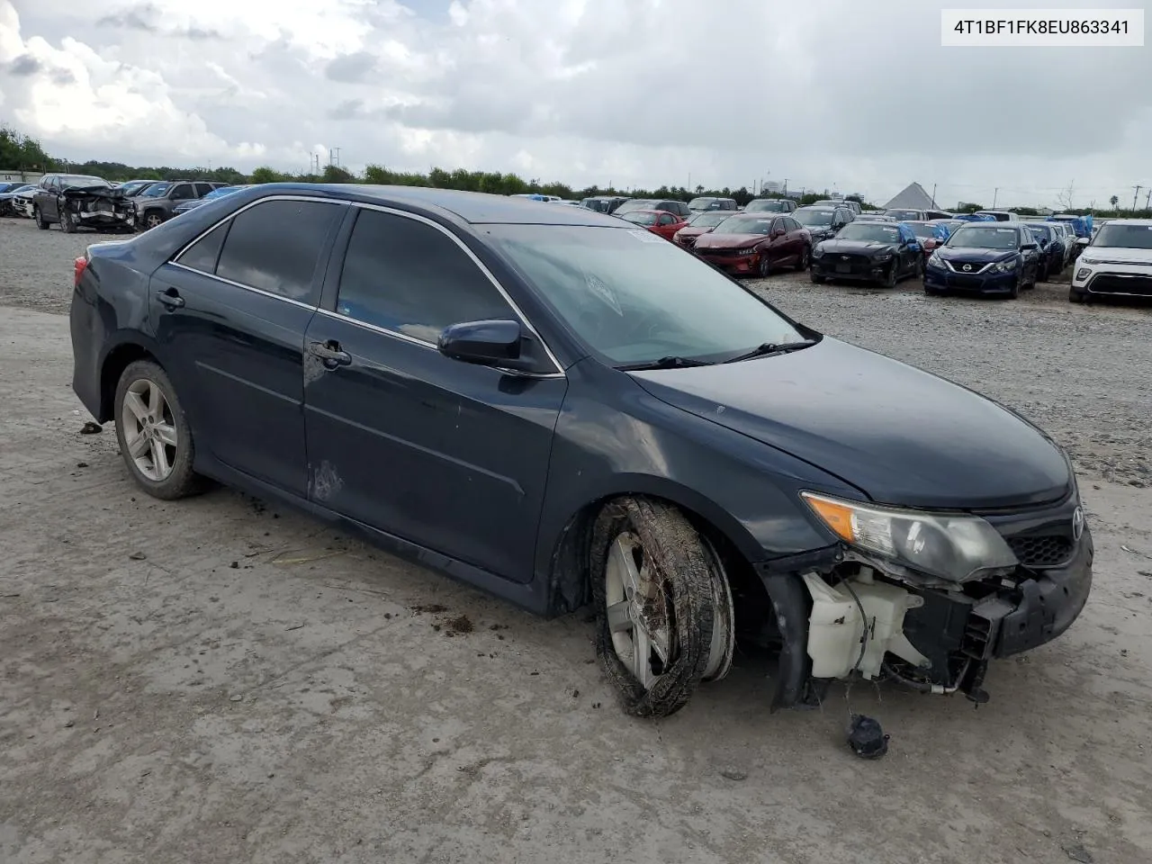 2014 Toyota Camry L VIN: 4T1BF1FK8EU863341 Lot: 72456234