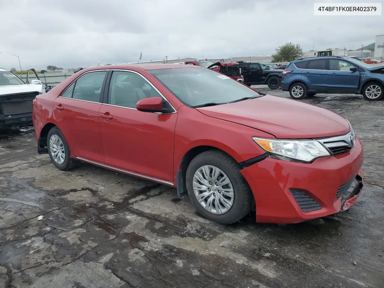 2014 Toyota Camry L VIN: 4T4BF1FK0ER402379 Lot: 72461264