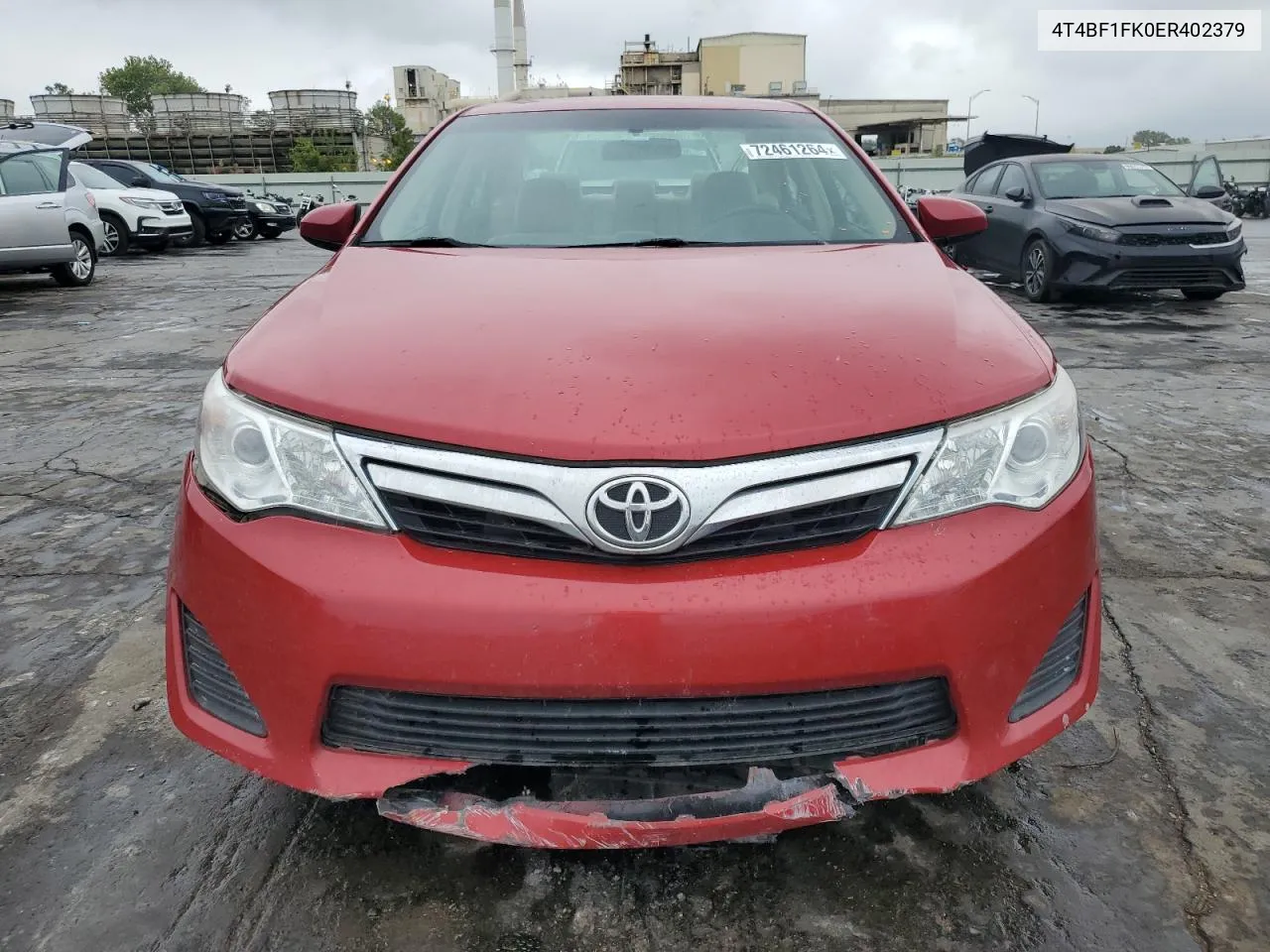 2014 Toyota Camry L VIN: 4T4BF1FK0ER402379 Lot: 72461264