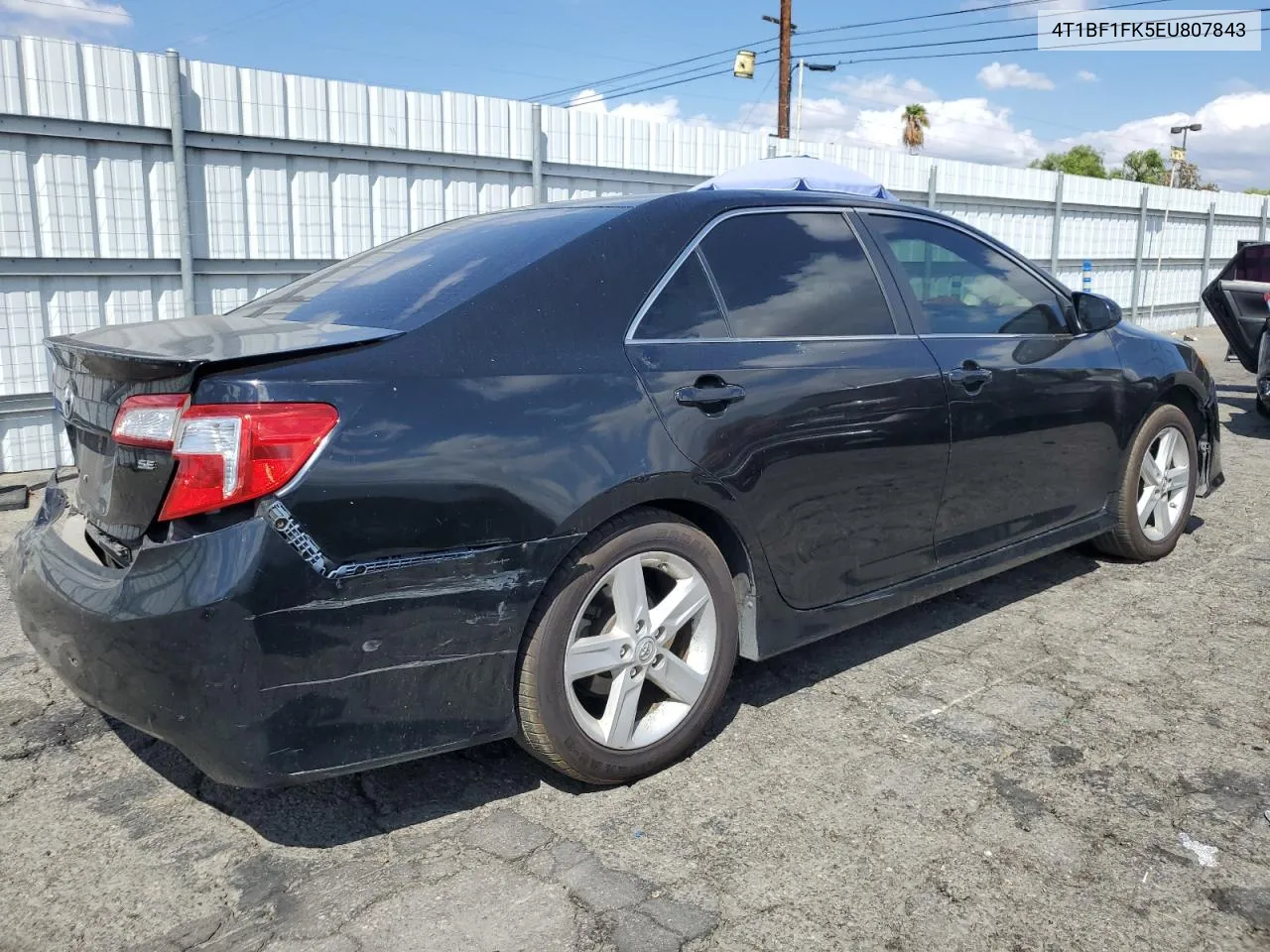 2014 Toyota Camry L VIN: 4T1BF1FK5EU807843 Lot: 72473124