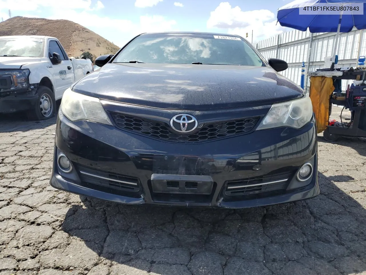 2014 Toyota Camry L VIN: 4T1BF1FK5EU807843 Lot: 72473124