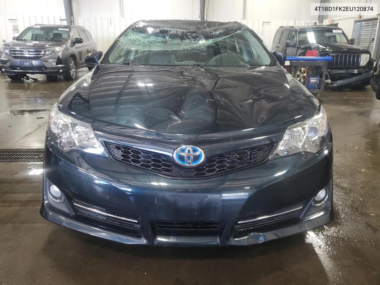 2014 Toyota Camry Hybrid VIN: 4T1BD1FK2EU120874 Lot: 72528954