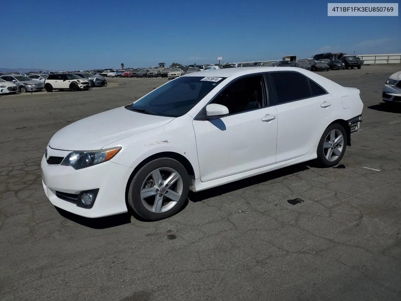 2014 Toyota Camry L VIN: 4T1BF1FK3EU850769 Lot: 72578674