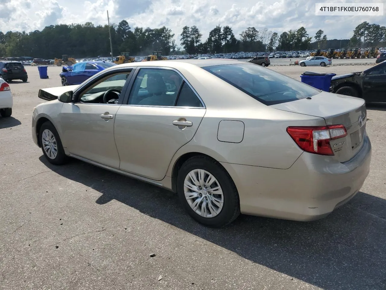 2014 Toyota Camry L VIN: 4T1BF1FK0EU760768 Lot: 72588824