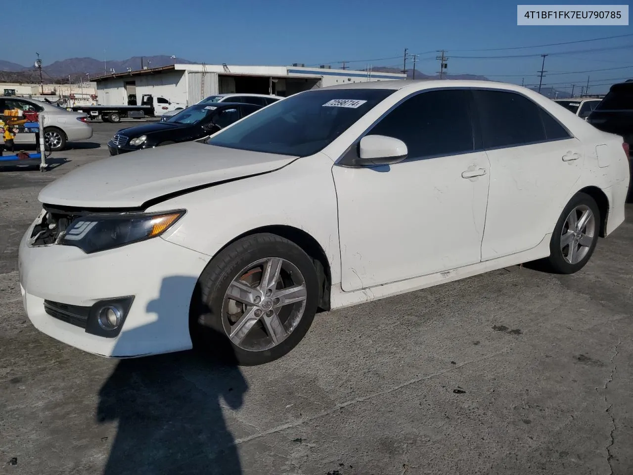 2014 Toyota Camry L VIN: 4T1BF1FK7EU790785 Lot: 72598714