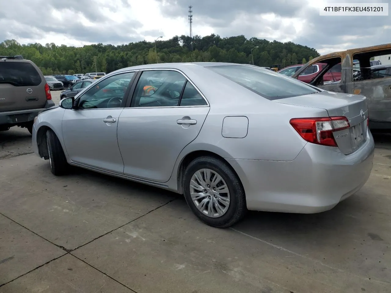 2014 Toyota Camry L VIN: 4T1BF1FK3EU451201 Lot: 72611544