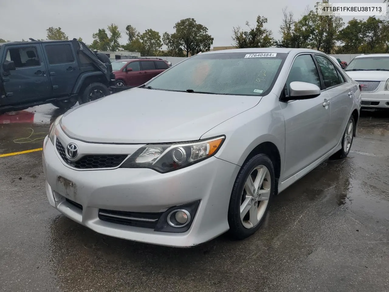 2014 Toyota Camry L VIN: 4T1BF1FK8EU381713 Lot: 72640484