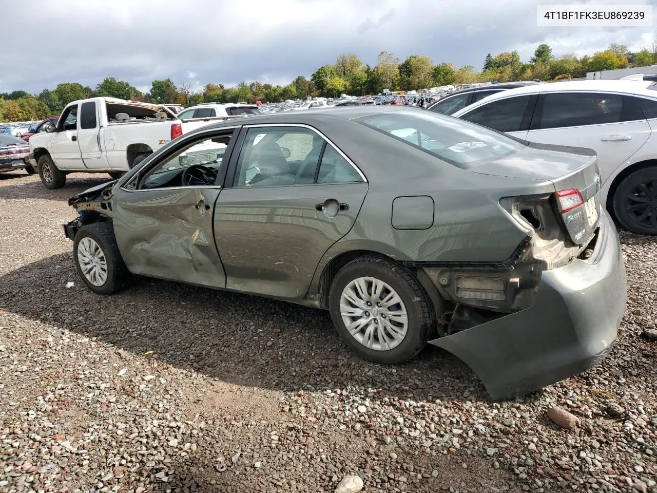 2014 Toyota Camry L VIN: 4T1BF1FK3EU869239 Lot: 72679524