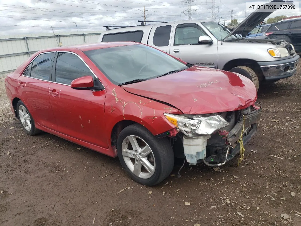 2014 Toyota Camry L VIN: 4T1BF1FK9EU757898 Lot: 72679934