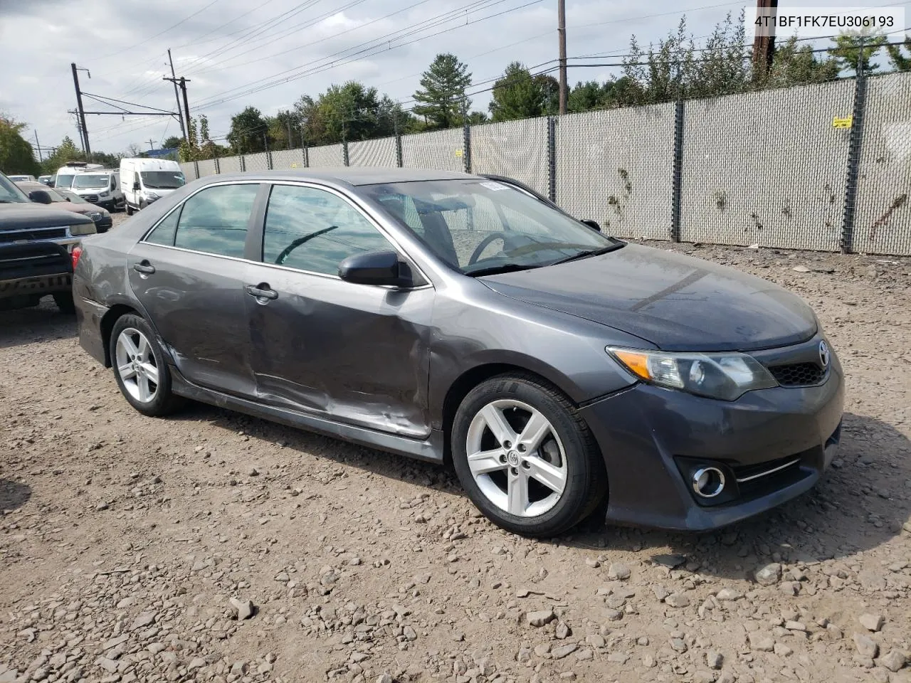 2014 Toyota Camry L VIN: 4T1BF1FK7EU306193 Lot: 72681214