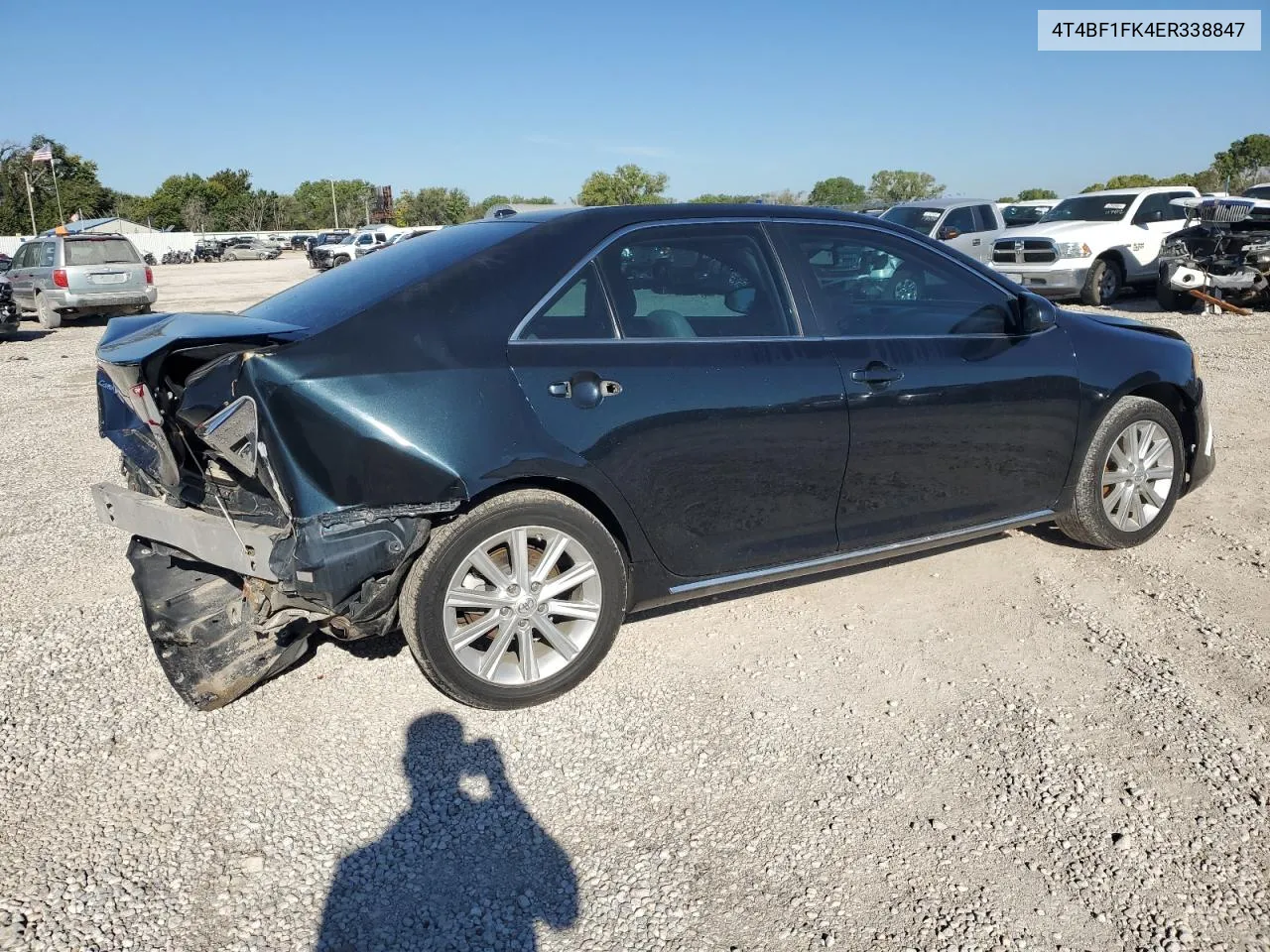 2014 Toyota Camry L VIN: 4T4BF1FK4ER338847 Lot: 72731754