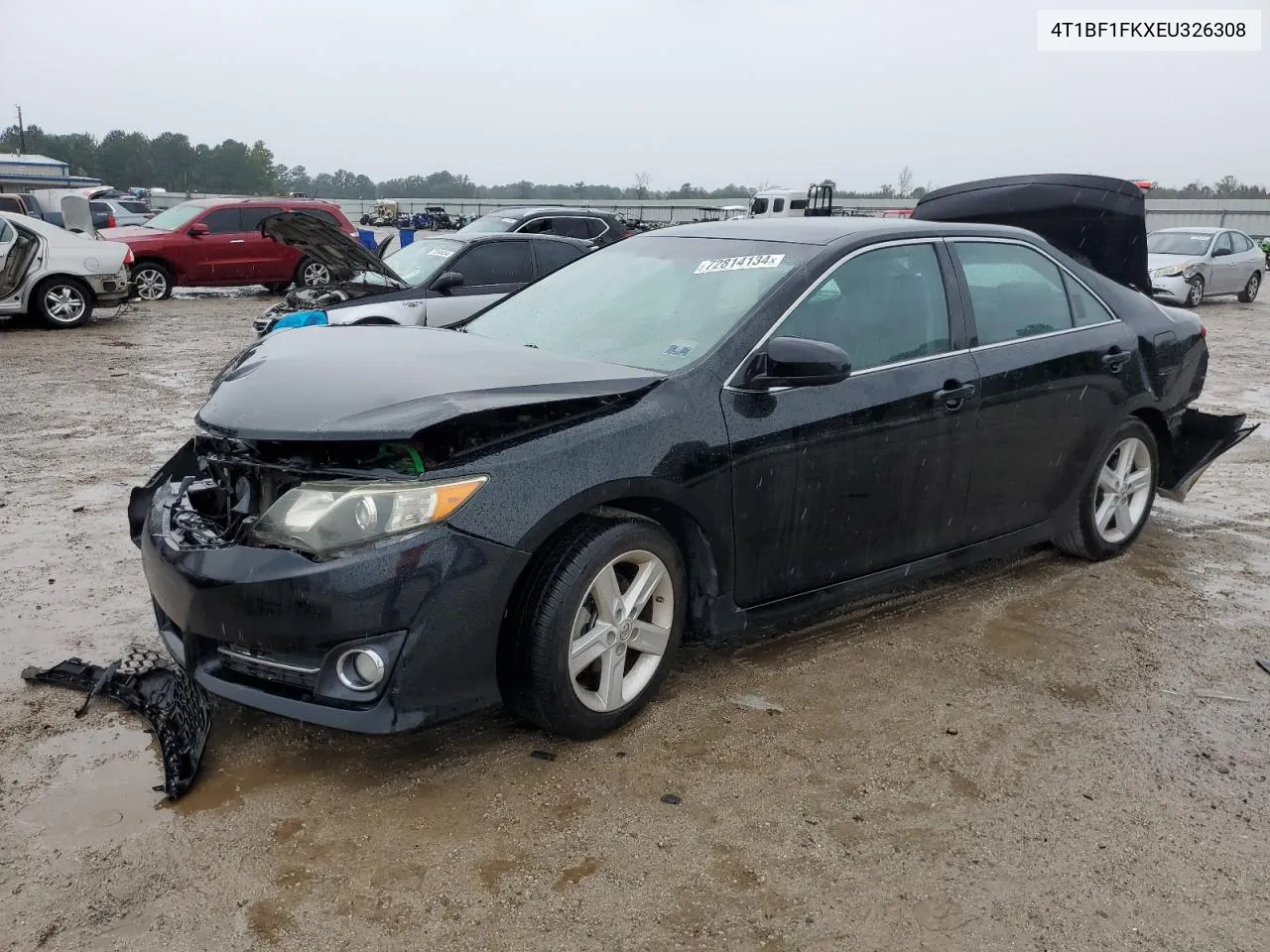 2014 Toyota Camry L VIN: 4T1BF1FKXEU326308 Lot: 72814134