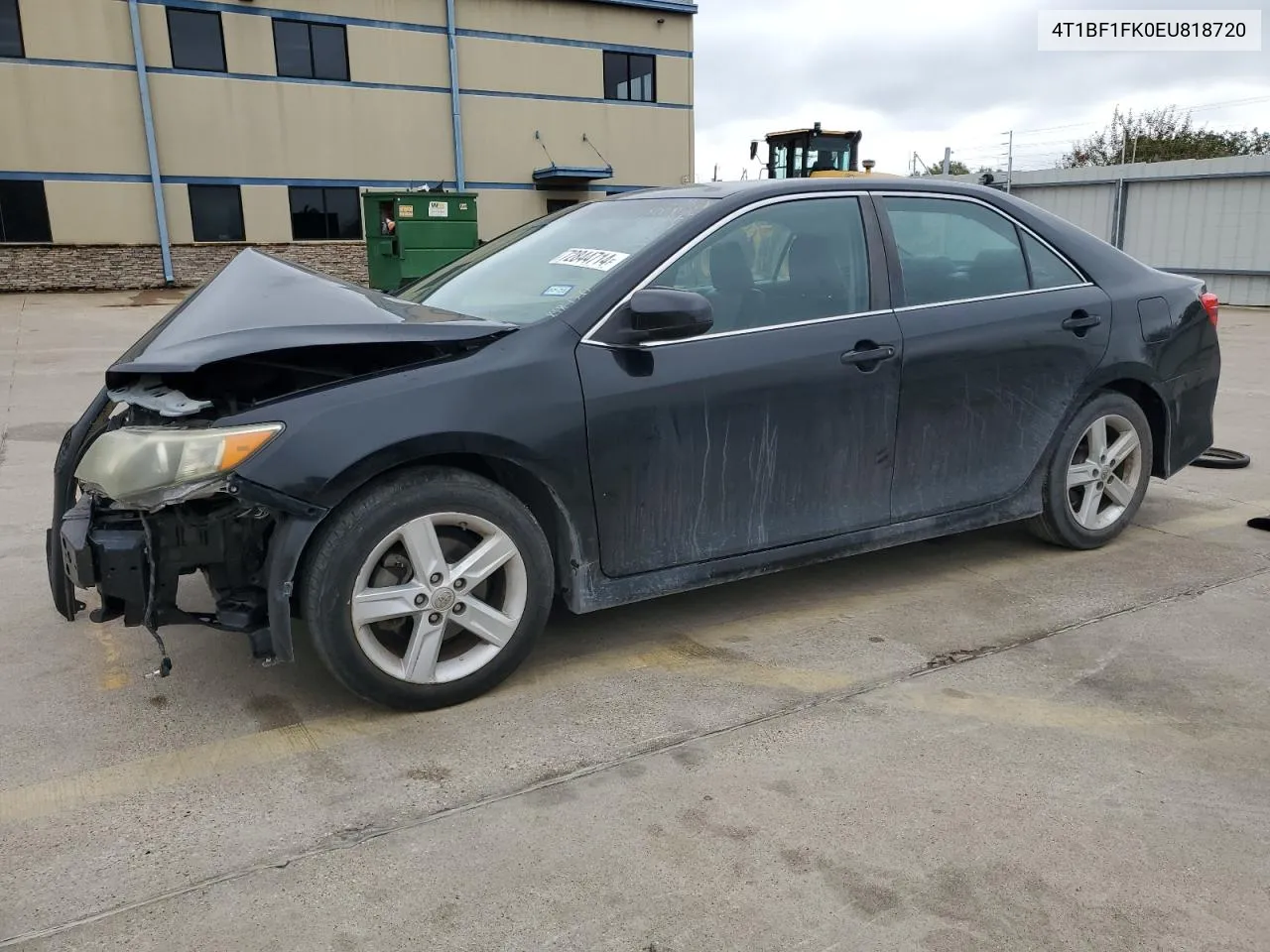 2014 Toyota Camry L VIN: 4T1BF1FK0EU818720 Lot: 72844714