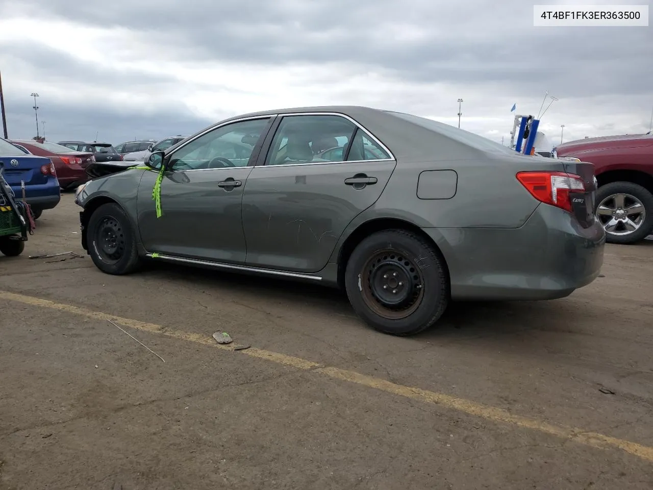 2014 Toyota Camry L VIN: 4T4BF1FK3ER363500 Lot: 72882824