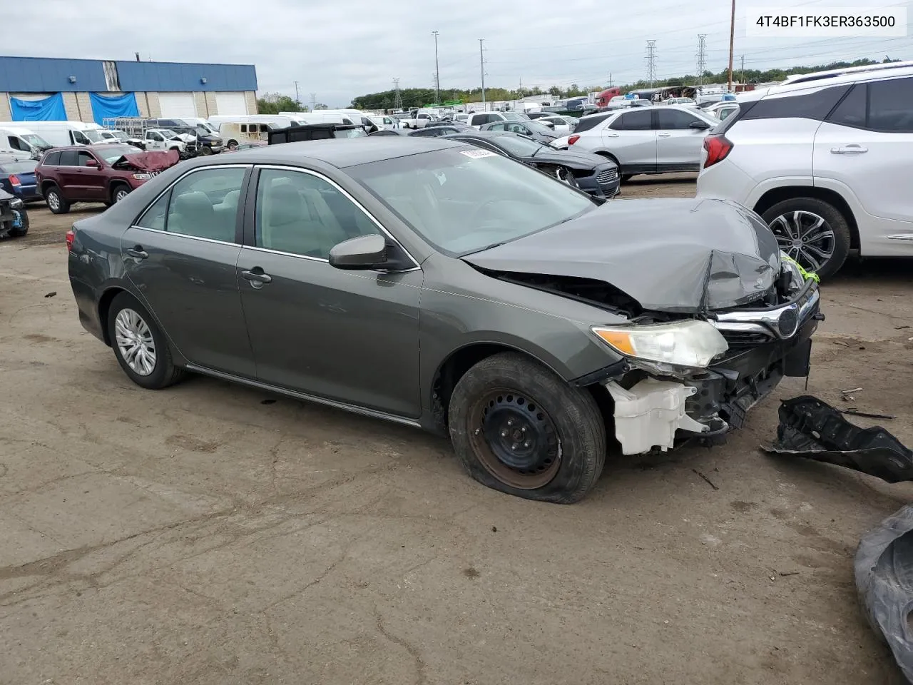 2014 Toyota Camry L VIN: 4T4BF1FK3ER363500 Lot: 72882824