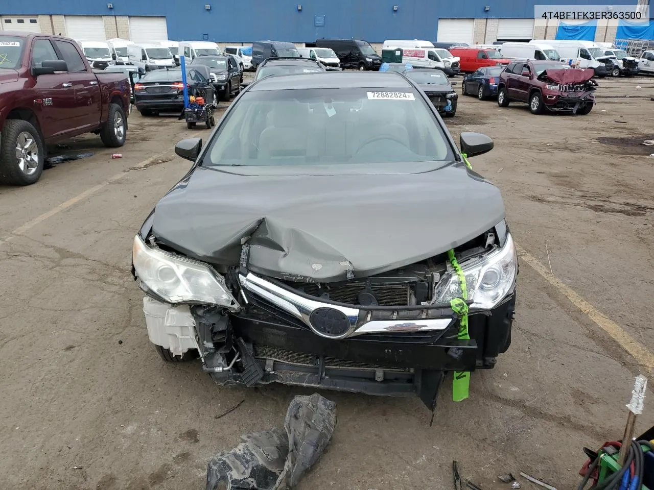 2014 Toyota Camry L VIN: 4T4BF1FK3ER363500 Lot: 72882824