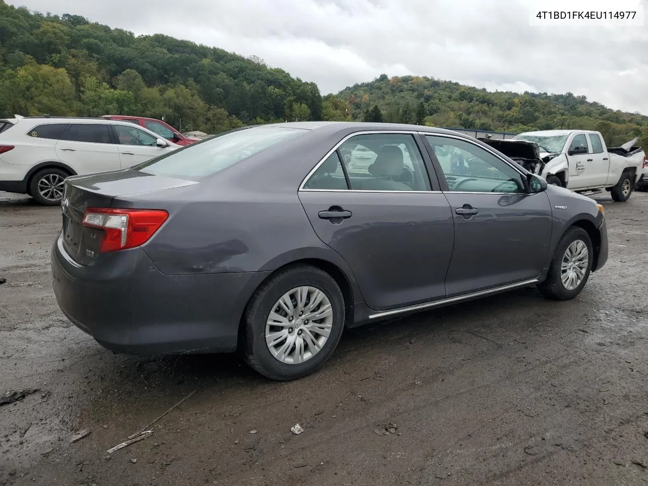 2014 Toyota Camry Hybrid VIN: 4T1BD1FK4EU114977 Lot: 72930884