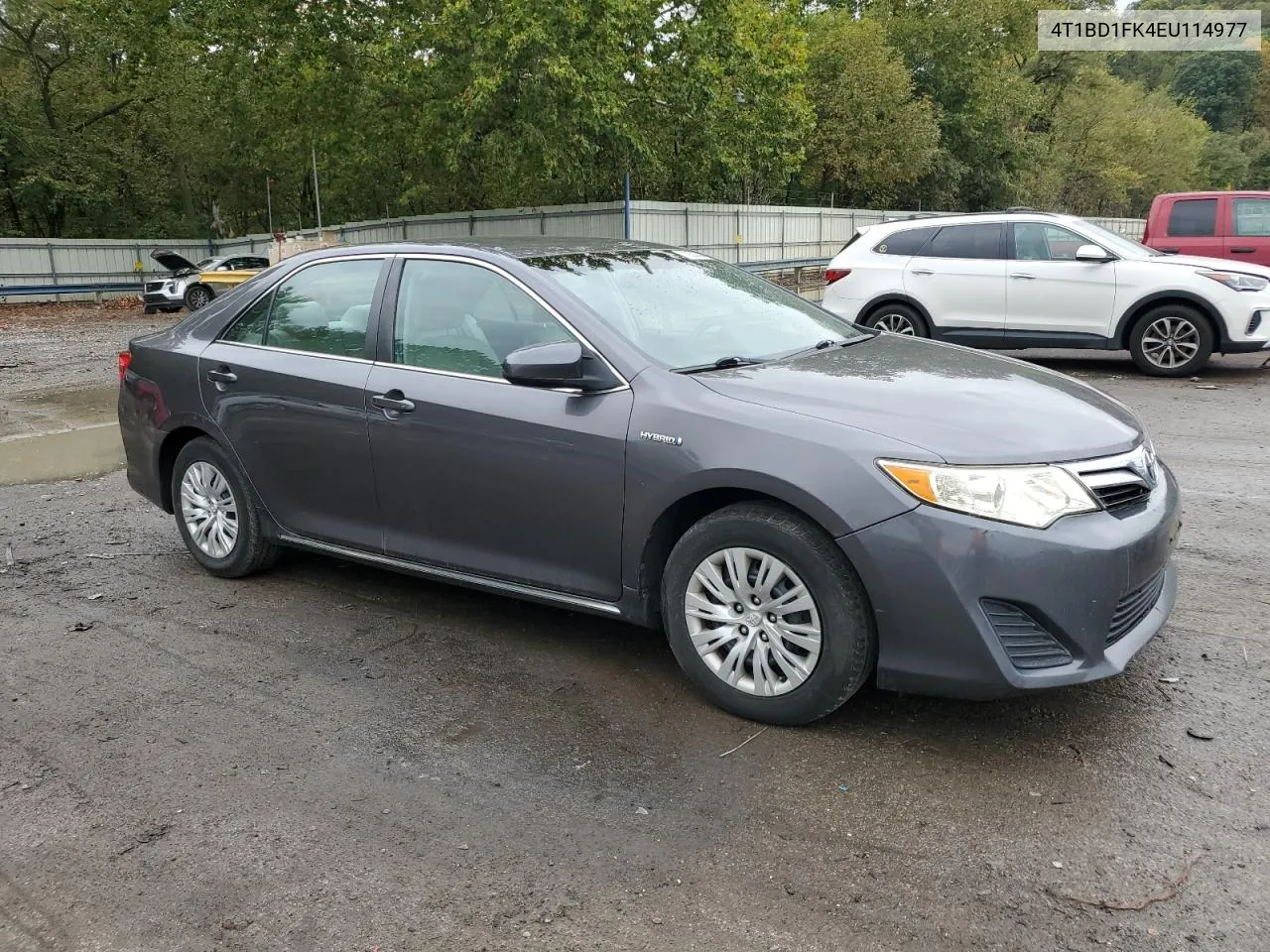 2014 Toyota Camry Hybrid VIN: 4T1BD1FK4EU114977 Lot: 72930884