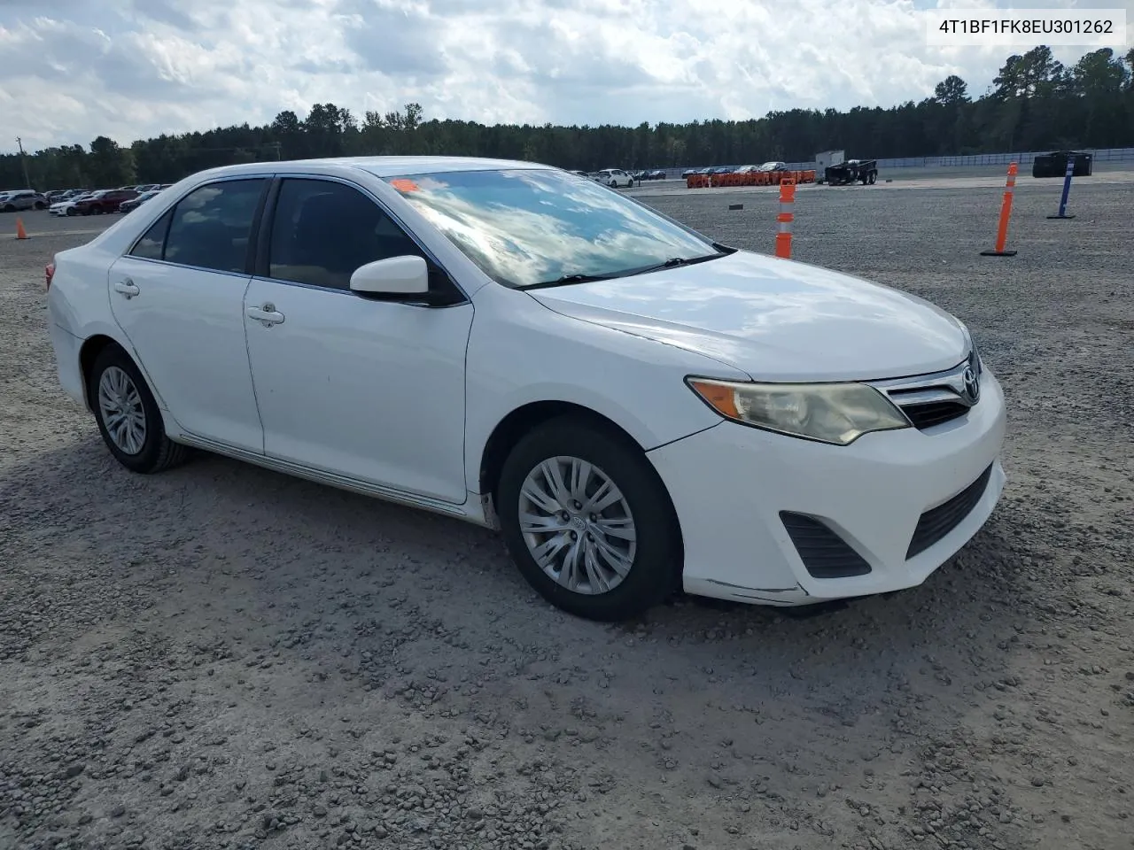 4T1BF1FK8EU301262 2014 Toyota Camry L