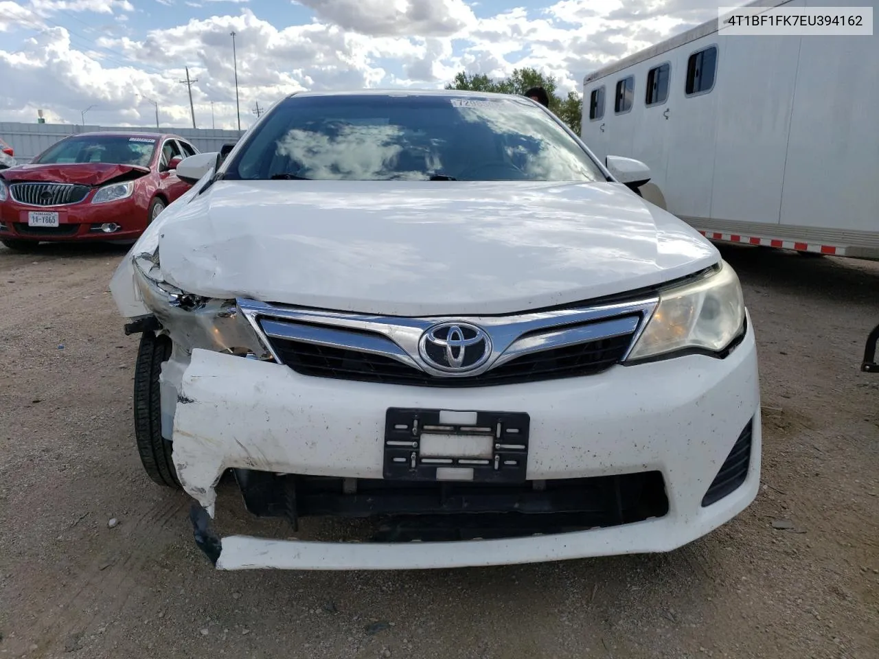 2014 Toyota Camry L VIN: 4T1BF1FK7EU394162 Lot: 72985084