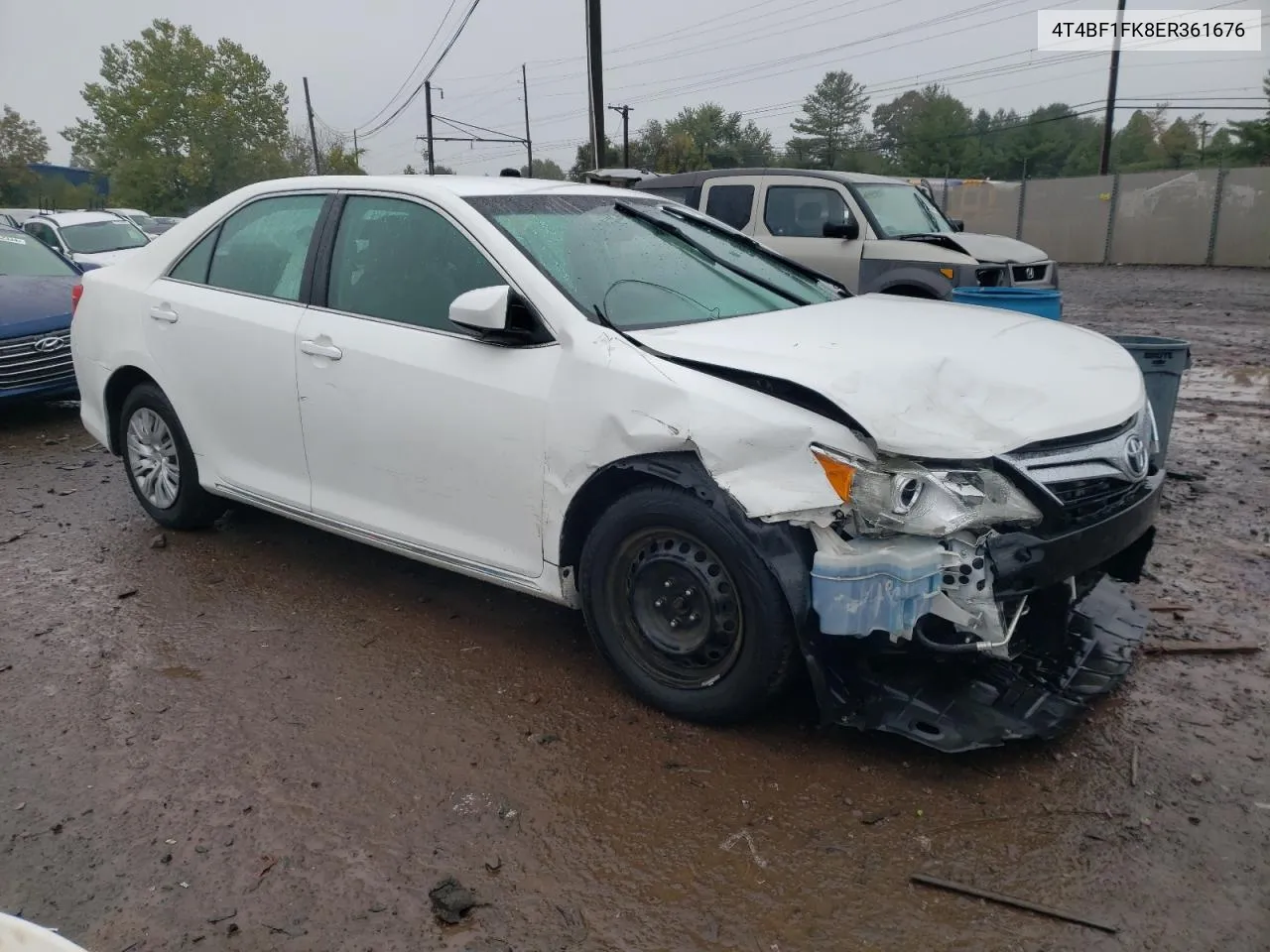 4T4BF1FK8ER361676 2014 Toyota Camry L