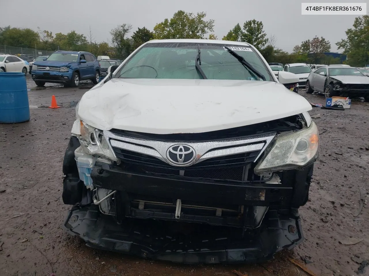 2014 Toyota Camry L VIN: 4T4BF1FK8ER361676 Lot: 73142164