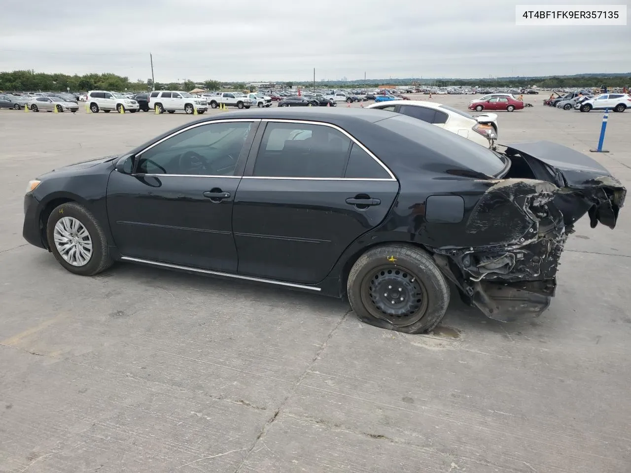 2014 Toyota Camry L VIN: 4T4BF1FK9ER357135 Lot: 73196354