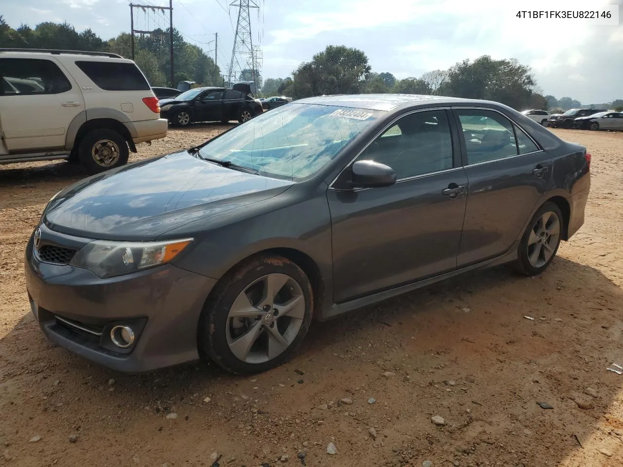 2014 Toyota Camry L VIN: 4T1BF1FK3EU822146 Lot: 73232404