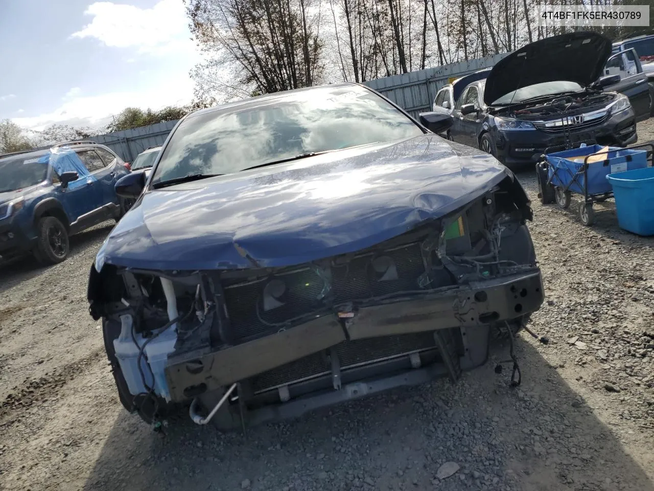 4T4BF1FK5ER430789 2014 Toyota Camry L