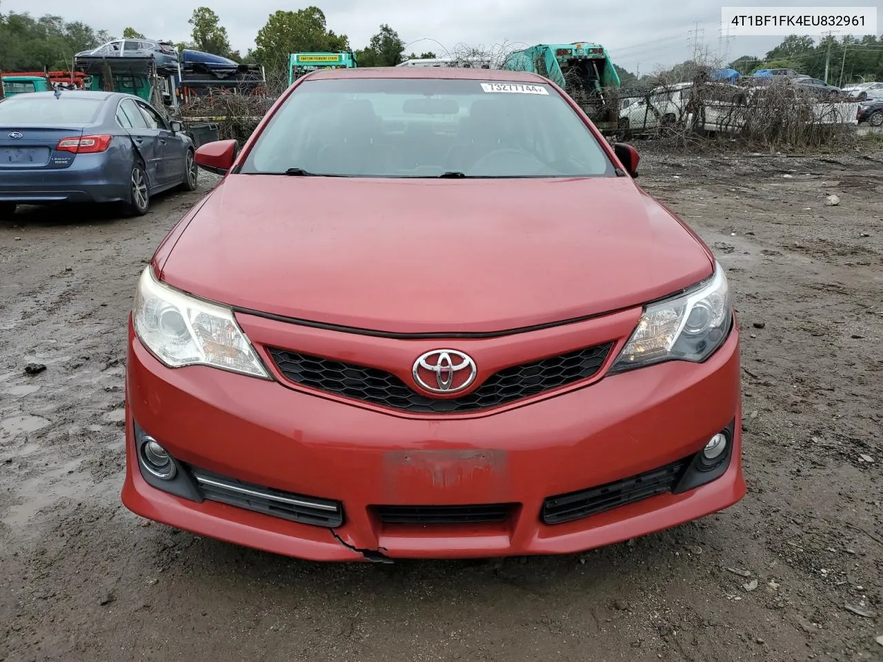 2014 Toyota Camry L VIN: 4T1BF1FK4EU832961 Lot: 73277744