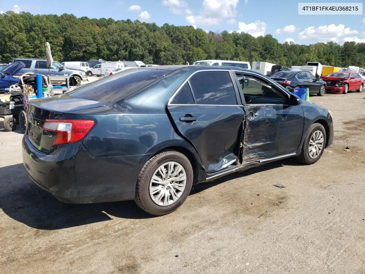 2014 Toyota Camry L VIN: 4T1BF1FK4EU368215 Lot: 73326164