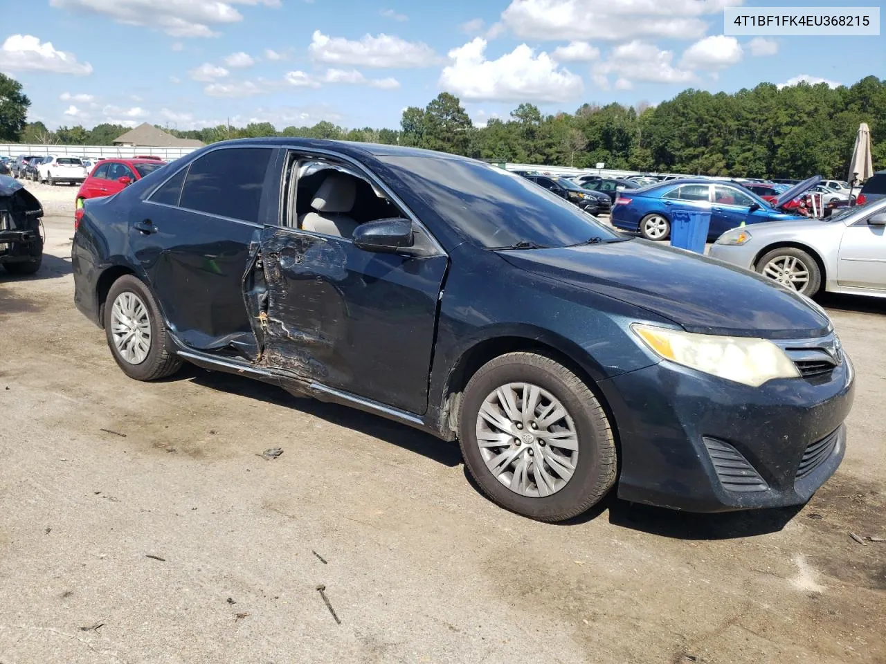 2014 Toyota Camry L VIN: 4T1BF1FK4EU368215 Lot: 73326164