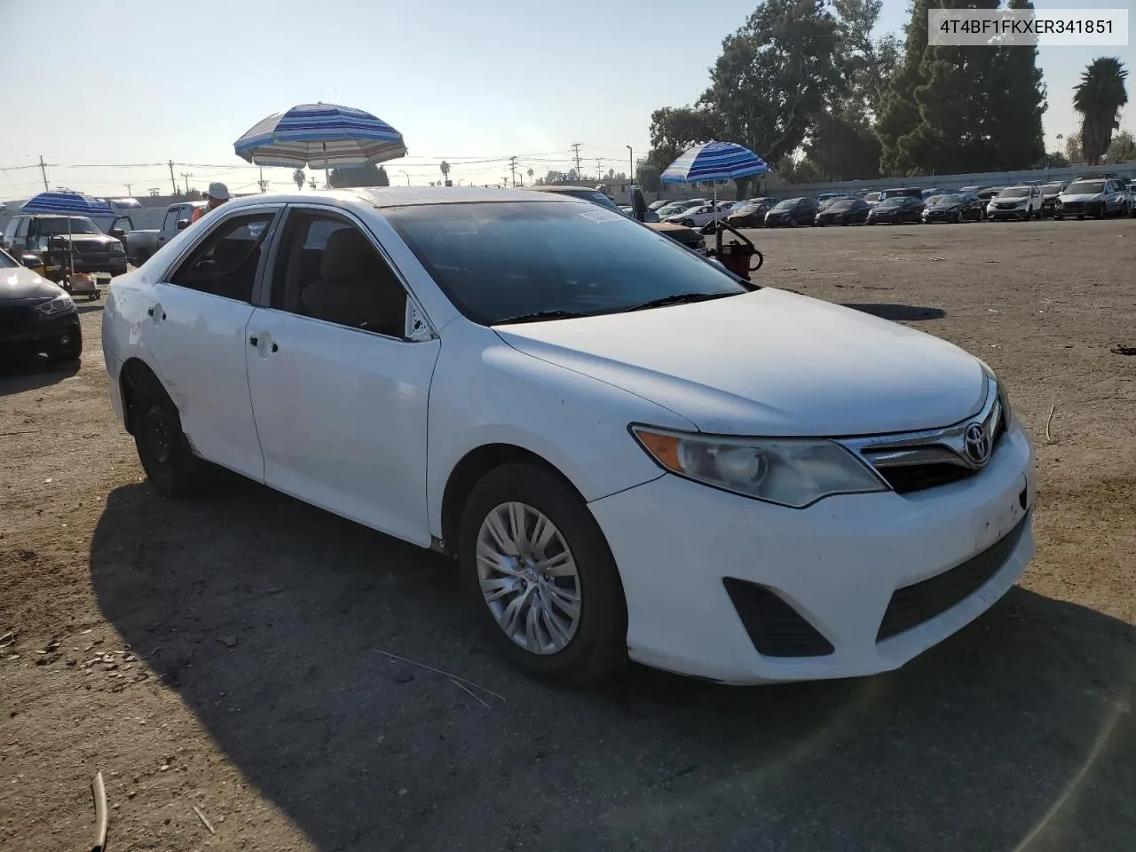 2014 Toyota Camry L VIN: 4T4BF1FKXER341851 Lot: 73347464