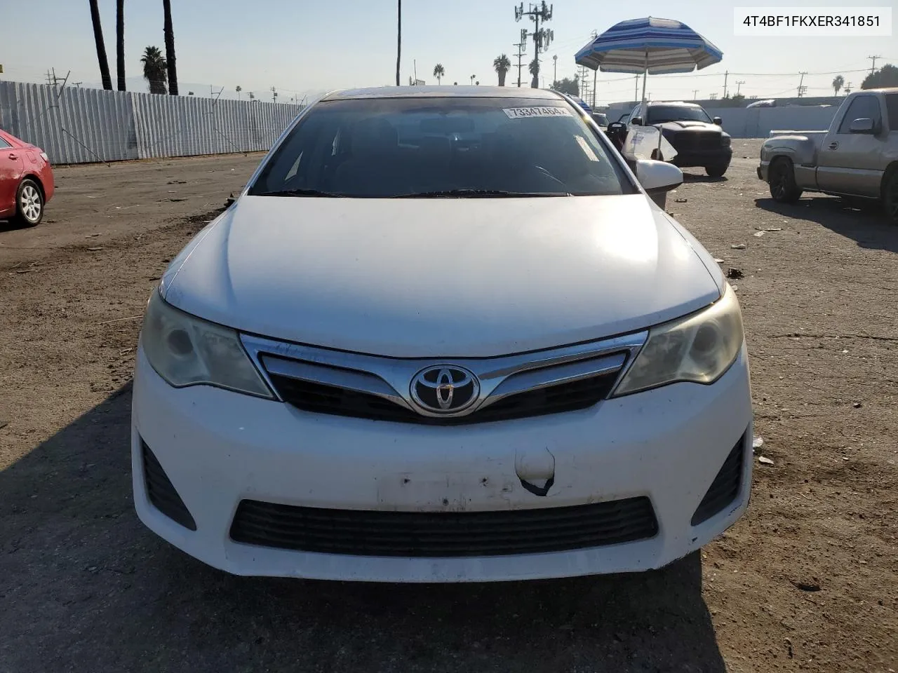 4T4BF1FKXER341851 2014 Toyota Camry L