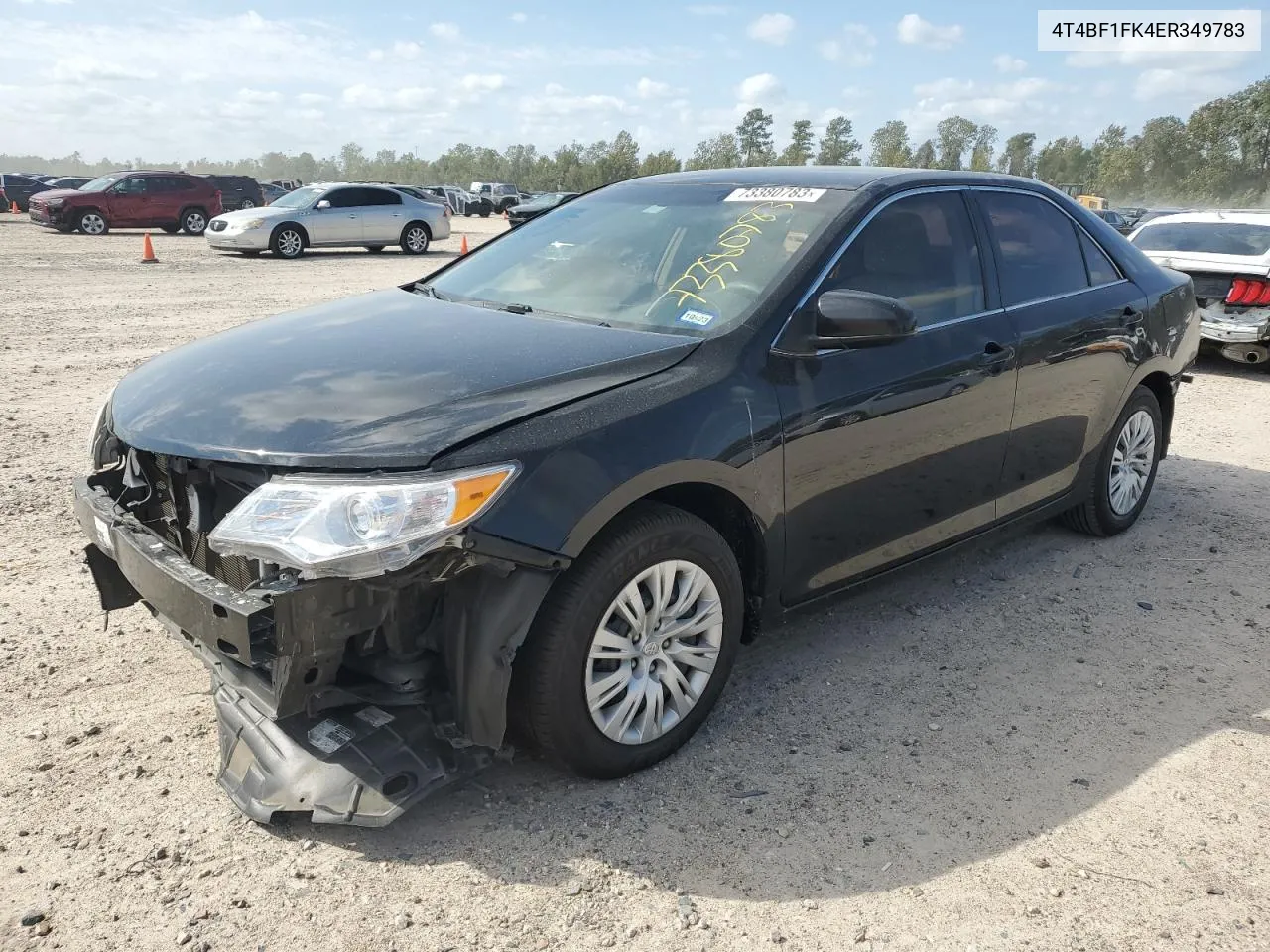 2014 Toyota Camry L VIN: 4T4BF1FK4ER349783 Lot: 73380783