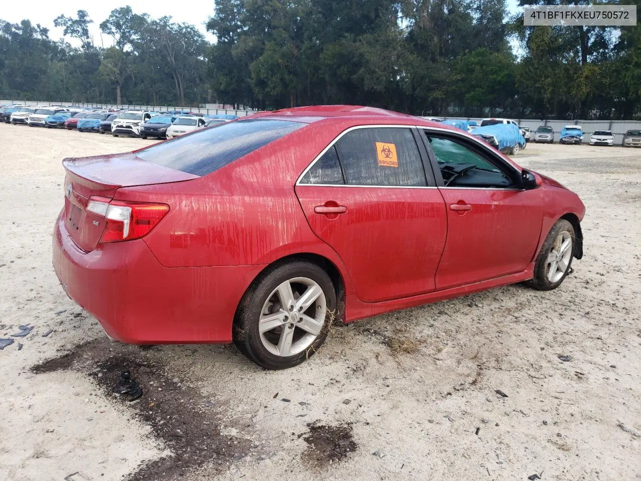 2014 Toyota Camry L VIN: 4T1BF1FKXEU750572 Lot: 73444494