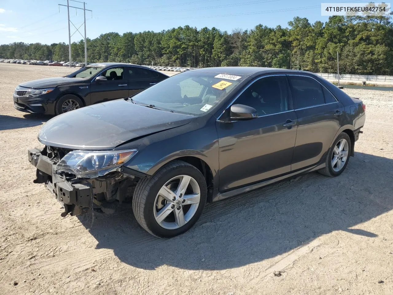 2014 Toyota Camry L VIN: 4T1BF1FK5EU842754 Lot: 73517004