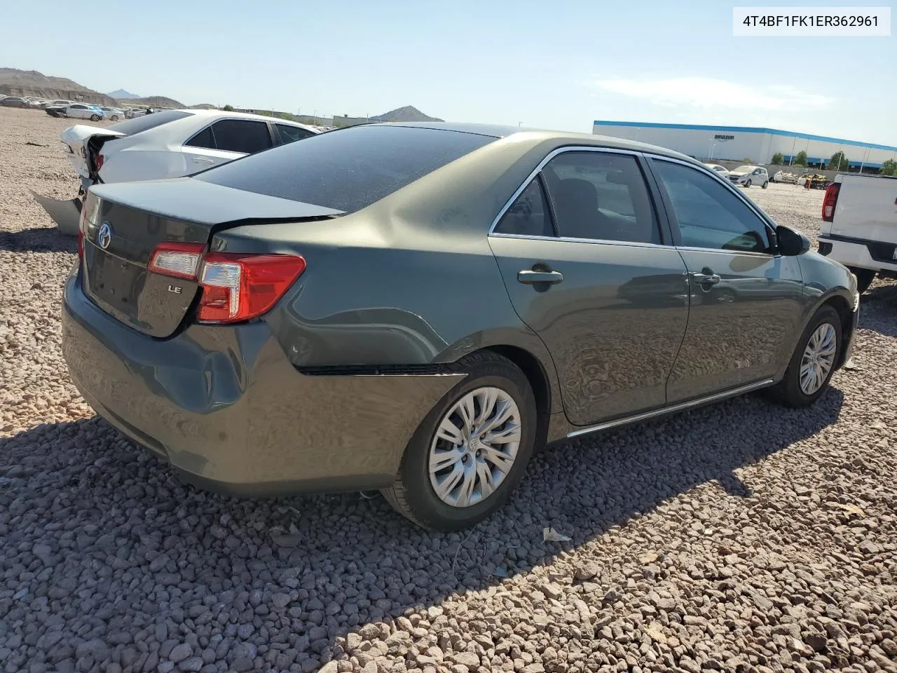 2014 Toyota Camry L VIN: 4T4BF1FK1ER362961 Lot: 73604914