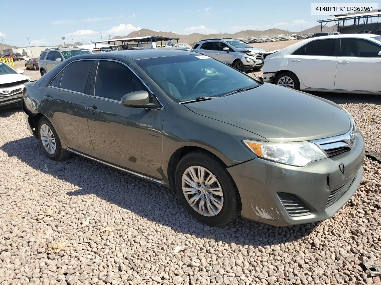 2014 Toyota Camry L VIN: 4T4BF1FK1ER362961 Lot: 73604914